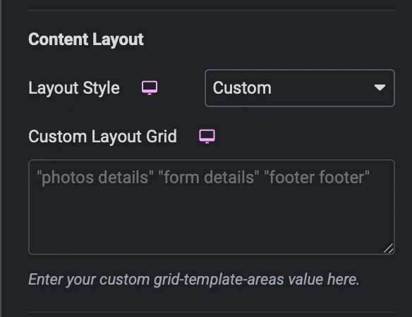 Creating a Custom Layout Using Grid Template Areas - Organic Real ...